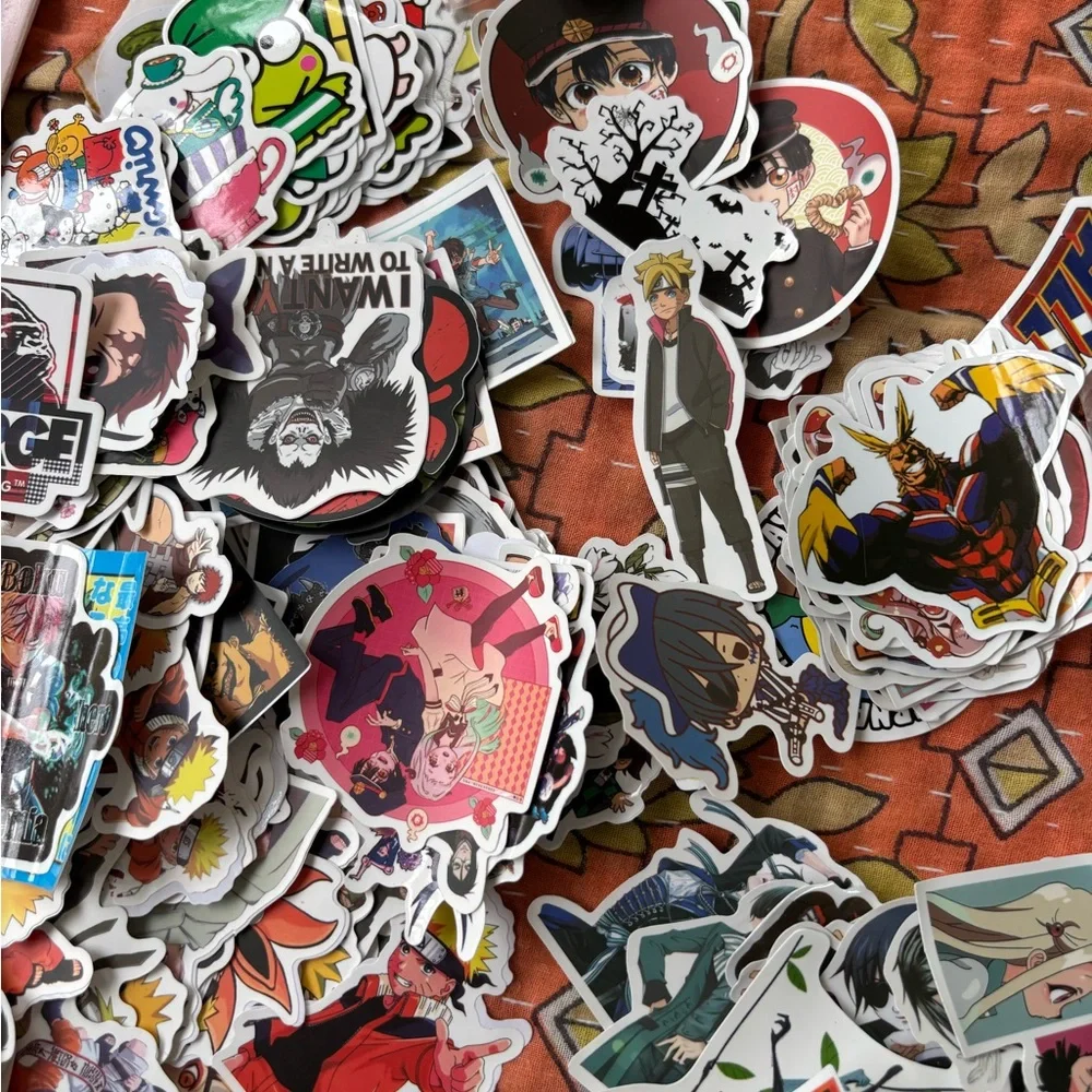 Huge Lot of Anime and Other Stickers